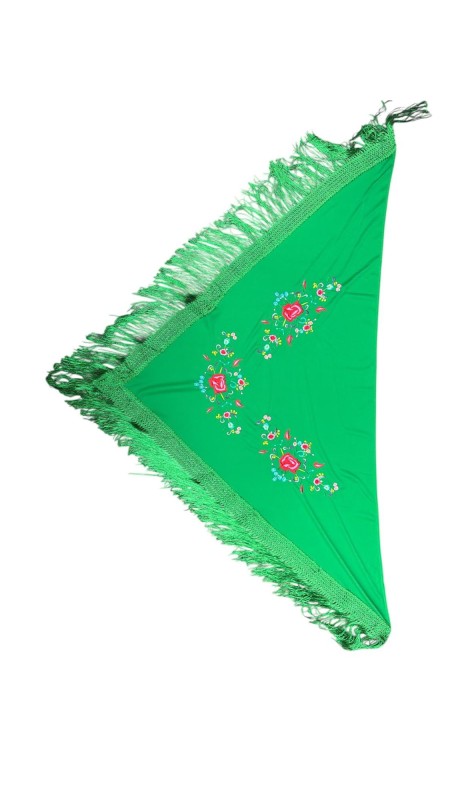 MANTON ESTAMPADO VERDE ANDALUCIA 2