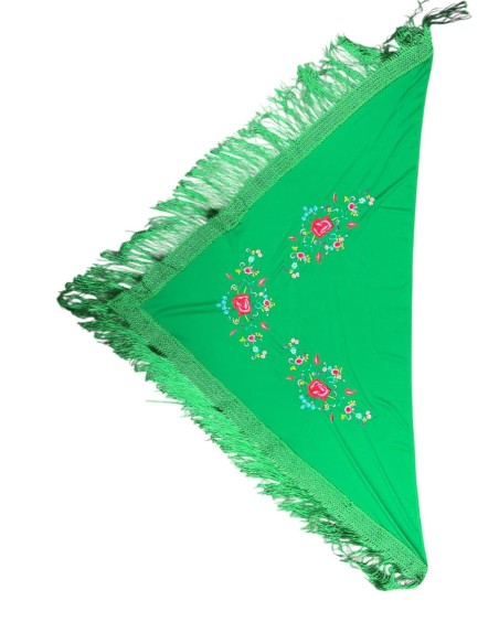 MANTON ESTAMPADO VERDE ANDALUCIA