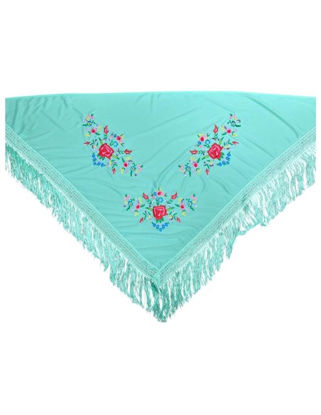 MANTON ESTAMPADO AGUAMAR