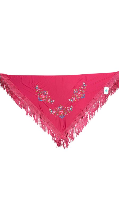 MANTON ESTAMPADO BURDEOS