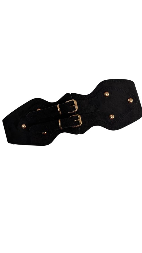 CINTURON/FAJIN ALMUDENA NEGRO