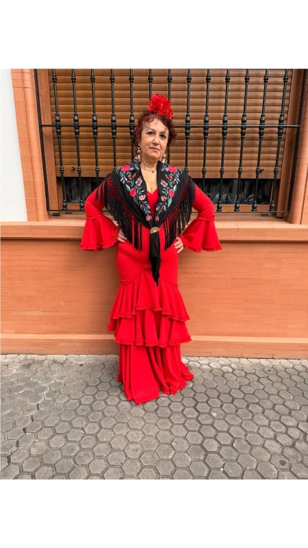 VESTIDO GIA ROJO
