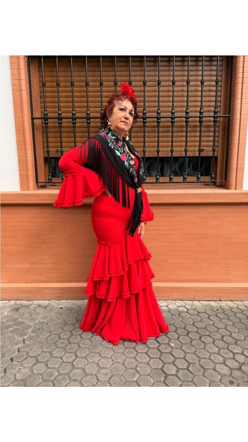 VESTIDO GIA ROJO