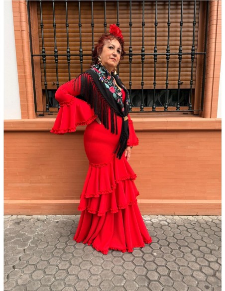 VESTIDO GIA ROJO