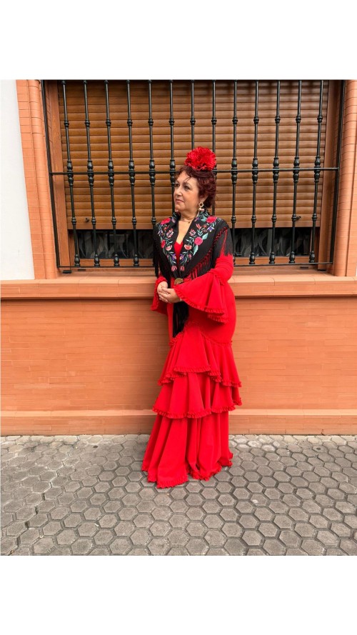 VESTIDO GIA ROJO