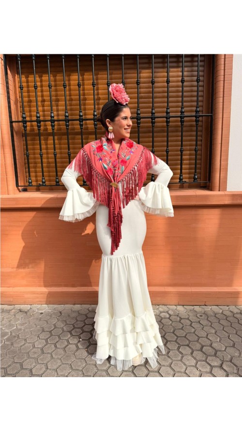VESTIDO SEVILLA BLANCO