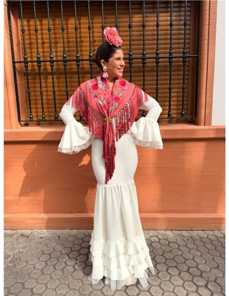 VESTIDO SEVILLA BLANCO