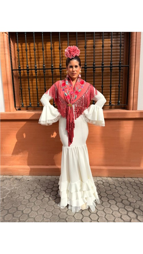VESTIDO SEVILLA BLANCO