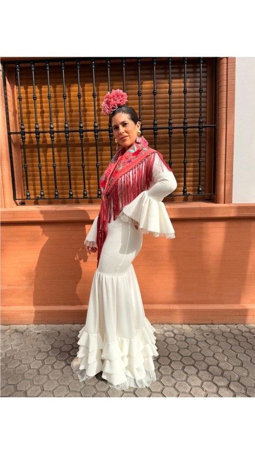 VESTIDO SEVILLA BLANCO
