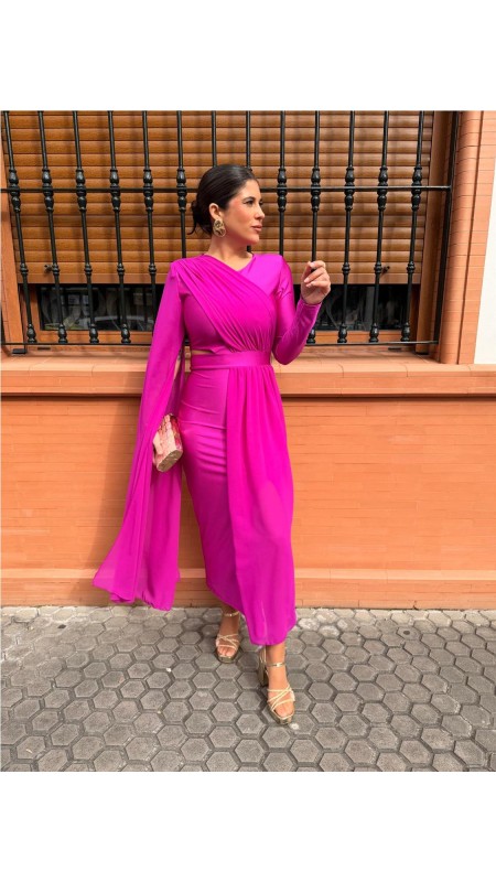 VESTIDO ESTHER BICOLOR