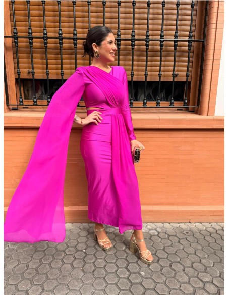 VESTIDO ESTHER BUGANVILLA