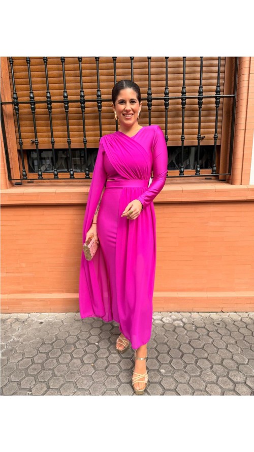 VESTIDO ESTHER BUGANVILLA