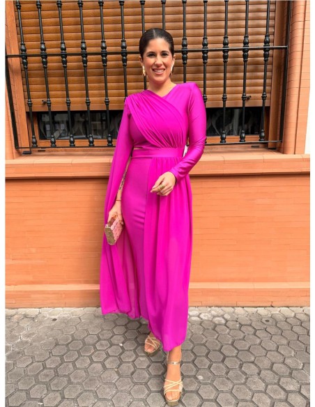 VESTIDO ESTHER BUGANVILLA