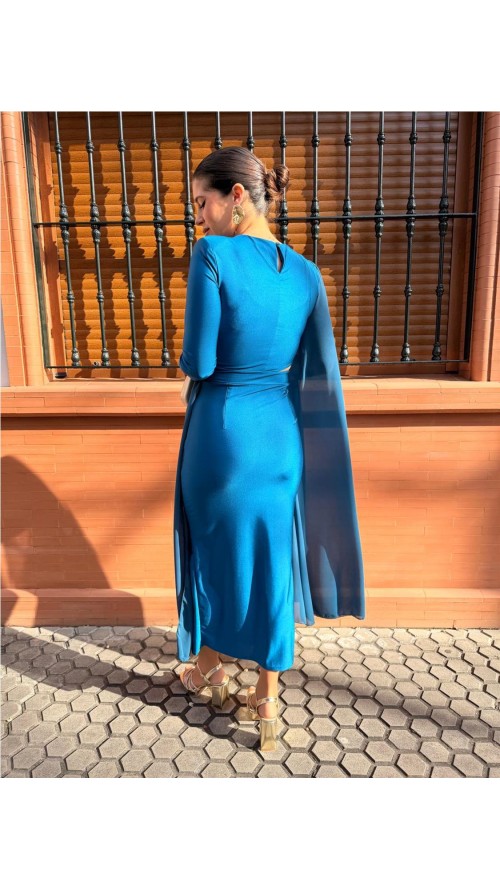 VESTIDO ESTHER PETROLEONEGRO