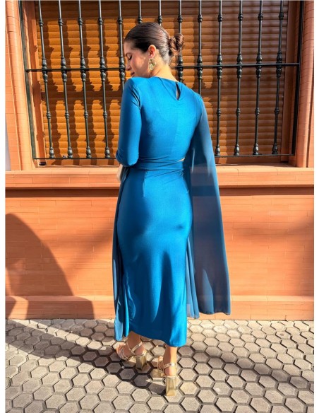 VESTIDO ESTHER PETROLEONEGRO