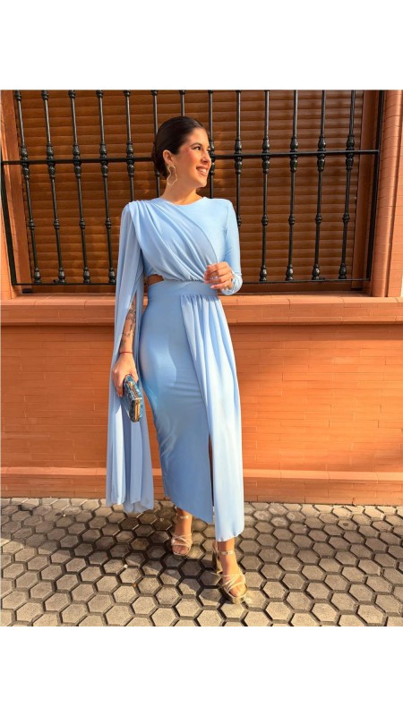 VESTIDO ESTHER CELESTE 2