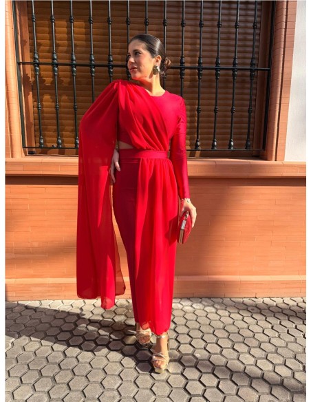 VESTIDO ESTHER ROJO
