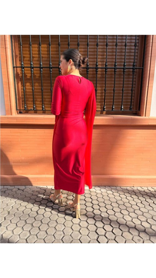 VESTIDO ESTHER ROJO
