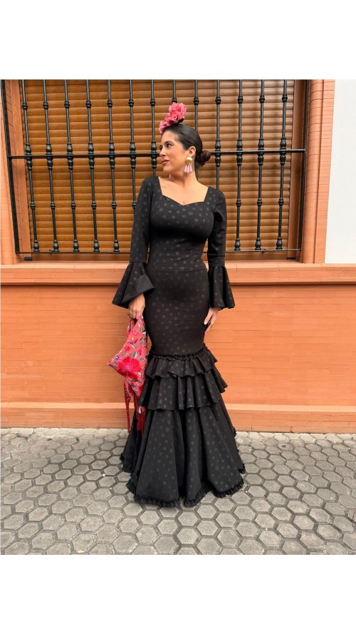 VESTIDO MALAGA NEGRO