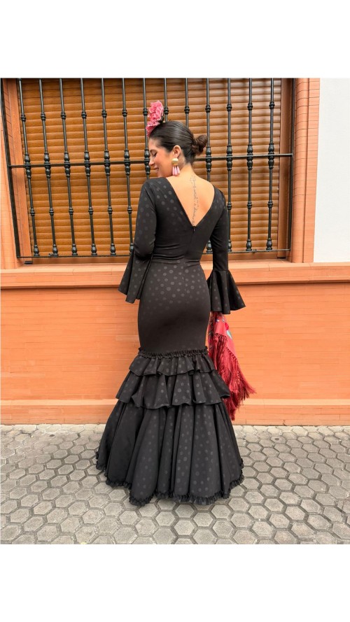 VESTIDO MALAGA NEGRO