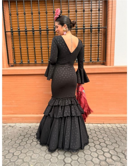VESTIDO MALAGA NEGRO