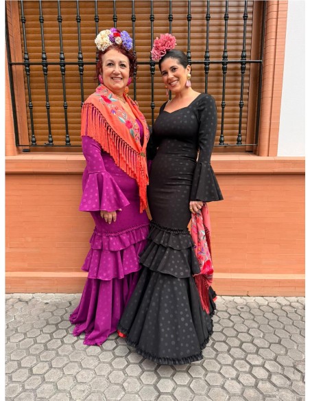 VESTIDO MALAGA NEGRO