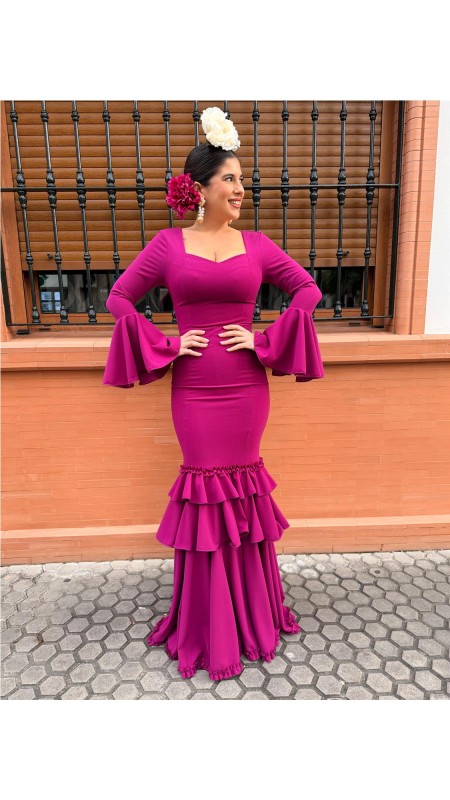 VESTIDO MALAGA BUGANVILLA