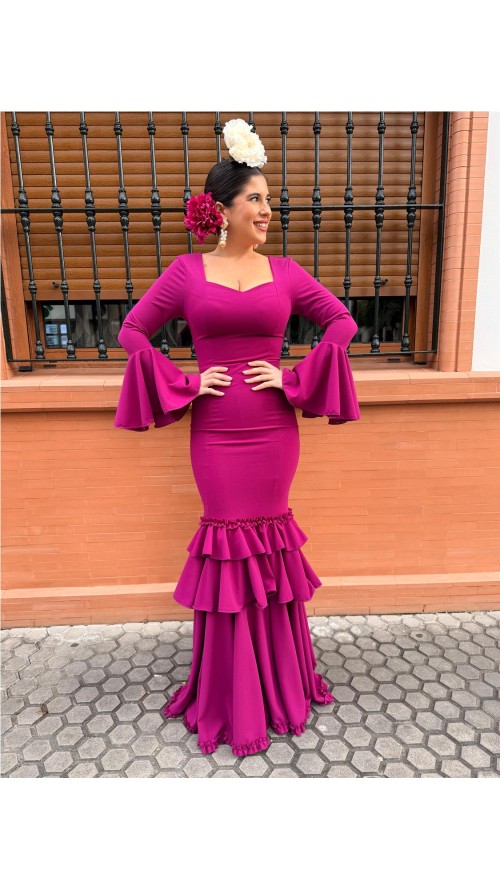 VESTIDO MALAGA BUGANVILLA