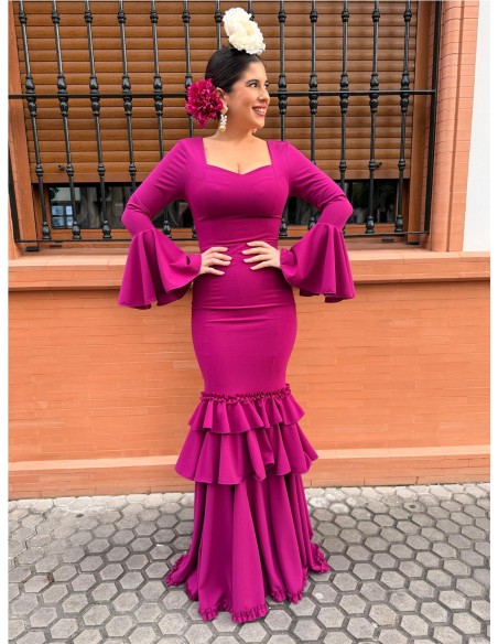 VESTIDO MALAGA BUGANVILLA