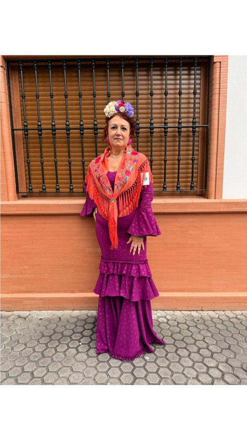 VESTIDO MALAGA BUGANVILLA