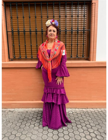 VESTIDO MALAGA BUGANVILLA