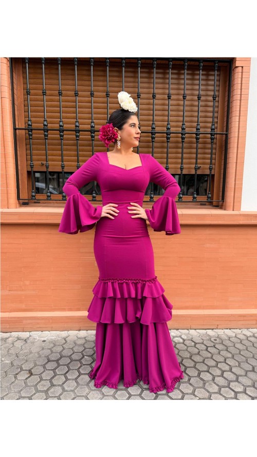 VESTIDO MALAGA BUGANVILLA