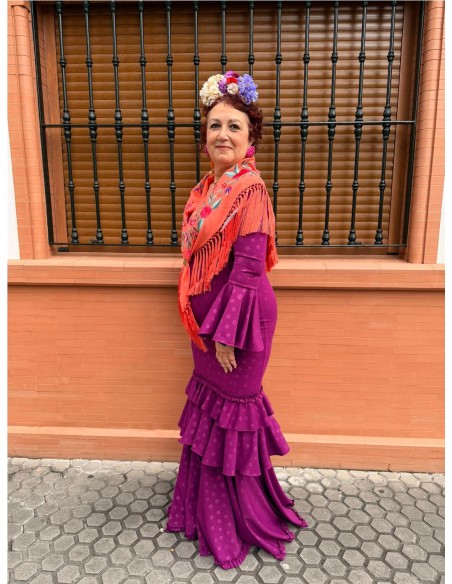 VESTIDO MALAGA BUGANVILLA