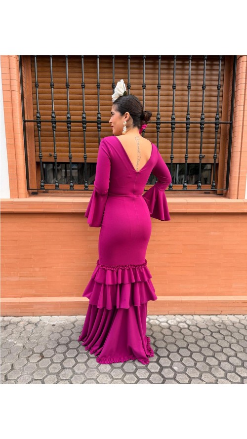 VESTIDO MALAGA BUGANVILLA