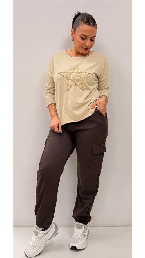 PANTALON ALICANTE MARRON
