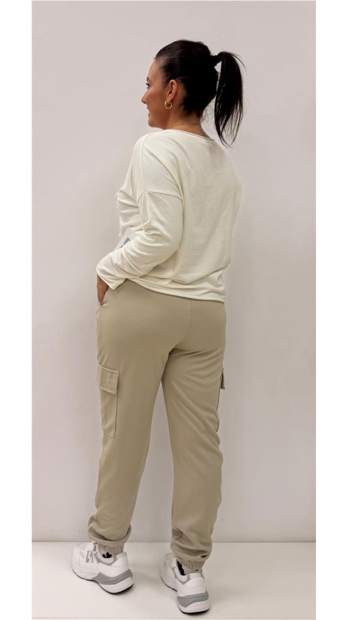 PANTALON ALICANTE TAUPE