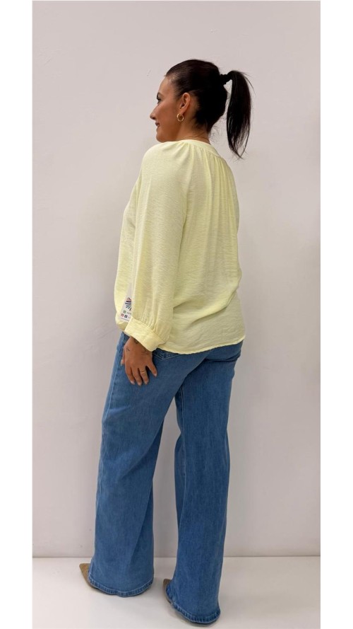 CAMISA BRISA AMARILLO