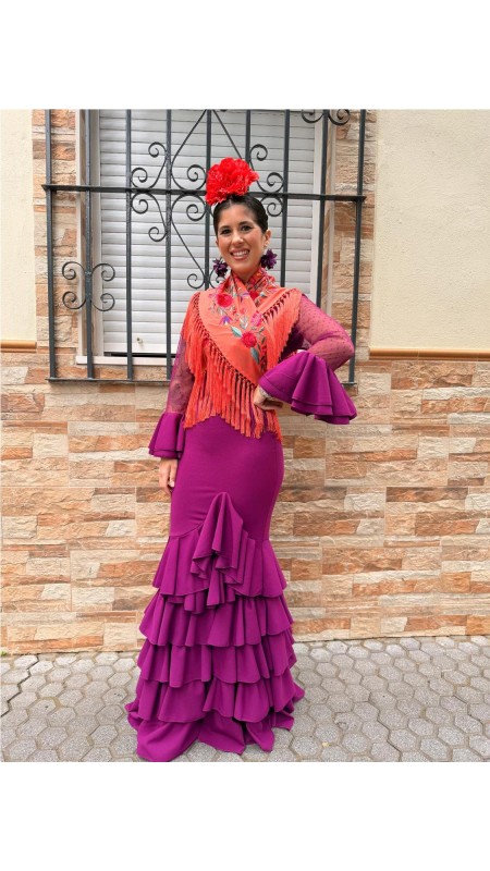 VESTIDO PLUMETI BUGANVILLA 2