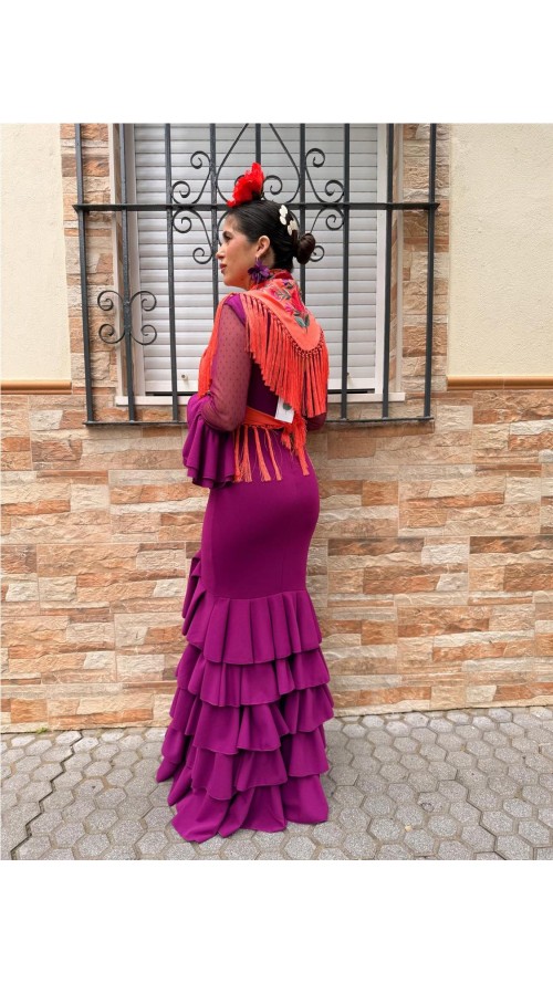 VESTIDO PLUMETI BUGANVILLA