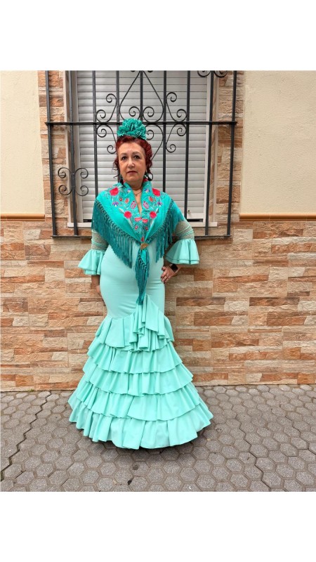 VESTIDO PLUMETI AGUAMAR