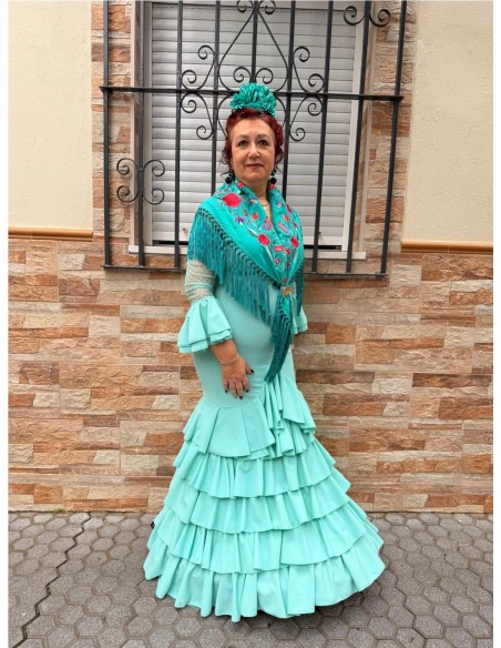 VESTIDO PLUMETI AGUAMAR