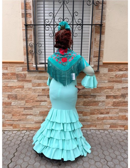 VESTIDO PLUMETI AGUAMAR