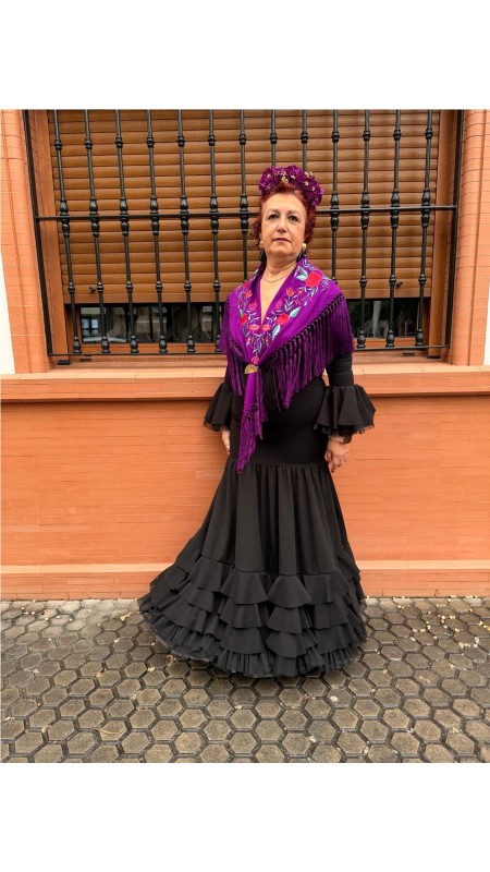 VESTIDO SEVILLA NEGRO