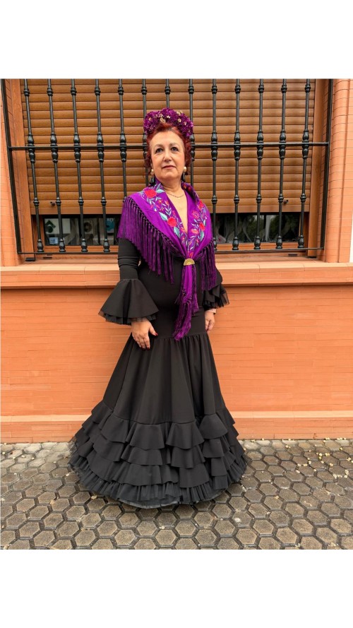 VESTIDO SEVILLA NEGRO