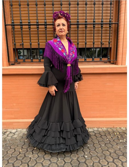 VESTIDO SEVILLA NEGRO