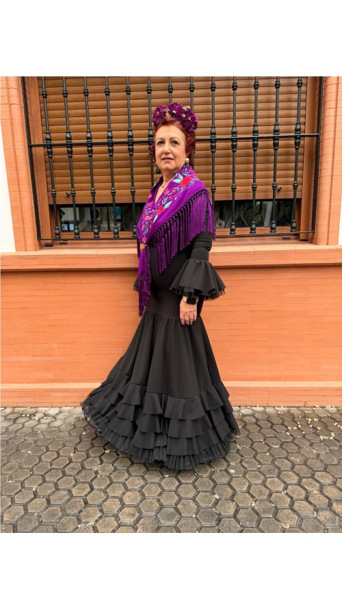 VESTIDO SEVILLA NEGRO