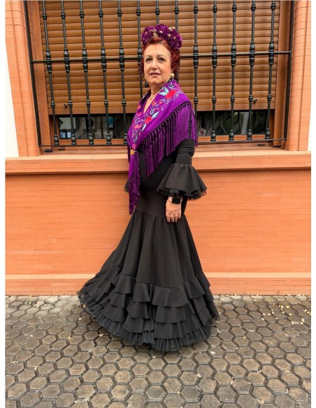 VESTIDO SEVILLA NEGRO