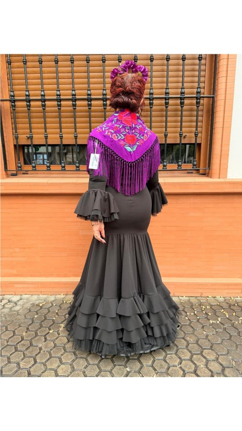 VESTIDO SEVILLA NEGRO