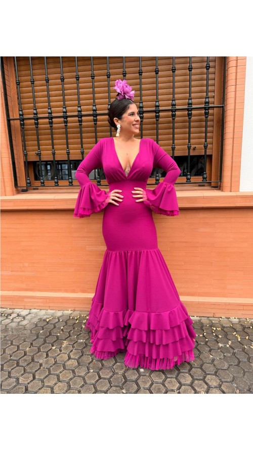 VESTIDO SEVILLA BUGANVILLA