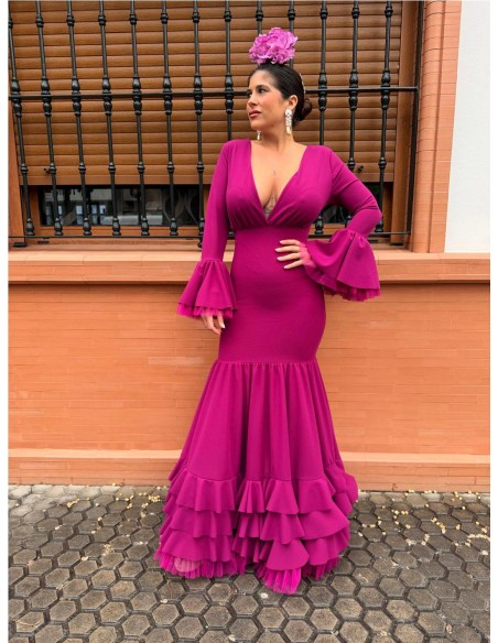 VESTIDO SEVILLA BUGANVILLA